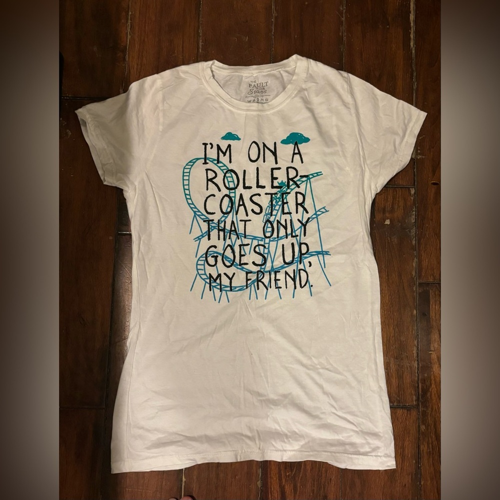 girls graphic t-shirt XL the fault in our stars